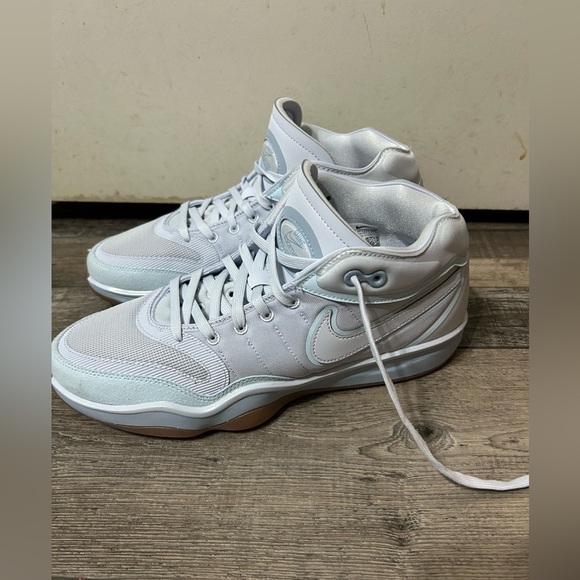 Nike G.T. Hustle 2 Basketball Shoes HF1570 size 12 light blue grey size 12 - Picture 6 of 10